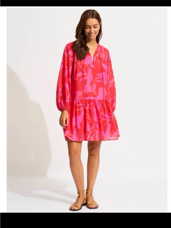 Seafolly Dresses & Skirts - Seafolly Birds of Paradise Cover Up Mini Dress
size Small